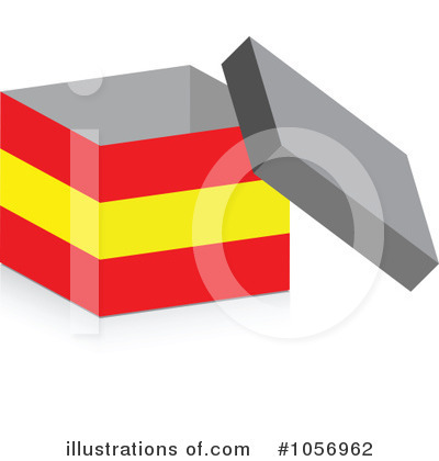 Royalty-Free (RF) Flag Box Clipart Illustration by Andrei Marincas - Stock Sample #1056962
