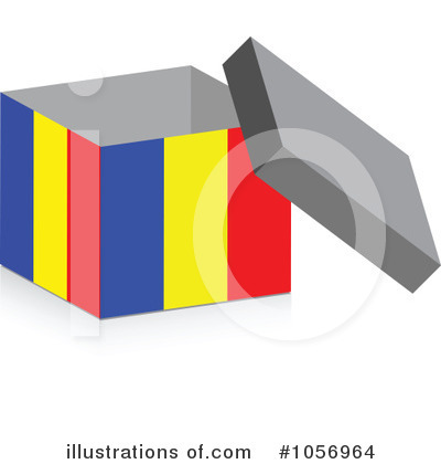Royalty-Free (RF) Flag Box Clipart Illustration by Andrei Marincas - Stock Sample #1056964