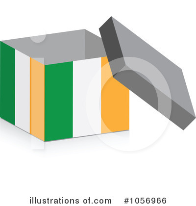 Royalty-Free (RF) Flag Box Clipart Illustration by Andrei Marincas - Stock Sample #1056966