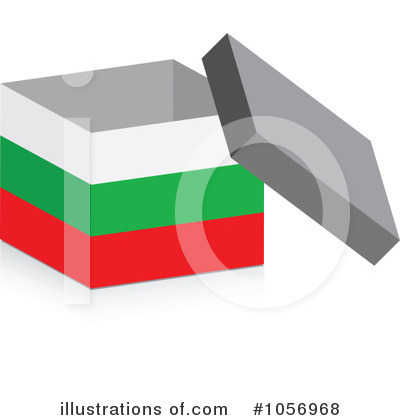 Royalty-Free (RF) Flag Box Clipart Illustration by Andrei Marincas - Stock Sample #1056968