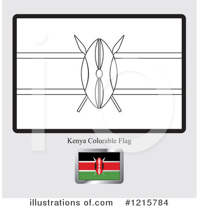 Royalty-Free (RF) Flag Clipart Illustration by Lal Perera - Stock Sample #1215784