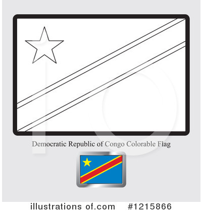 Royalty-Free (RF) Flag Clipart Illustration by Lal Perera - Stock Sample #1215866