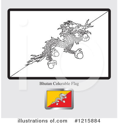 Royalty-Free (RF) Flag Clipart Illustration by Lal Perera - Stock Sample #1215884