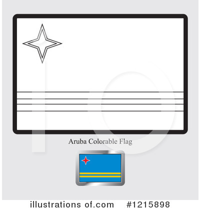 Royalty-Free (RF) Flag Clipart Illustration by Lal Perera - Stock Sample #1215898