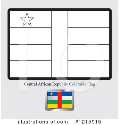 Royalty-Free (RF) Flag Clipart Illustration by Lal Perera - Stock Sample #1215915