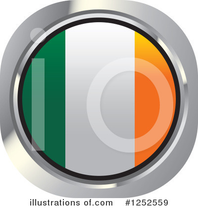 Ireland Flag Clipart #1252559 by Lal Perera