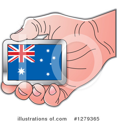 Royalty-Free (RF) Flag Clipart Illustration by Lal Perera - Stock Sample #1279365