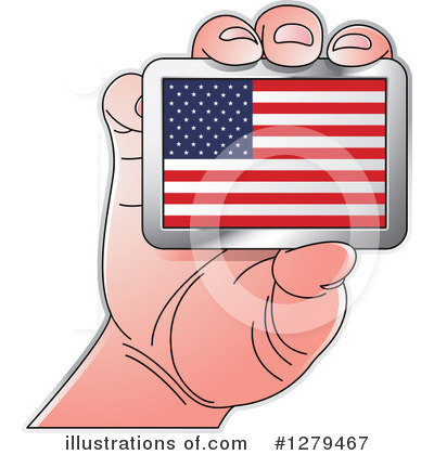 Flag Clipart #1279467 by Lal Perera