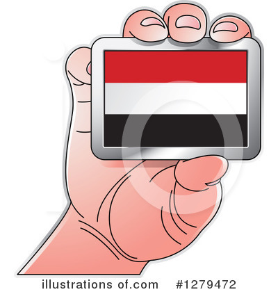 Royalty-Free (RF) Flag Clipart Illustration by Lal Perera - Stock Sample #1279472