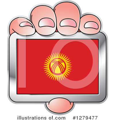 Royalty-Free (RF) Flag Clipart Illustration by Lal Perera - Stock Sample #1279477