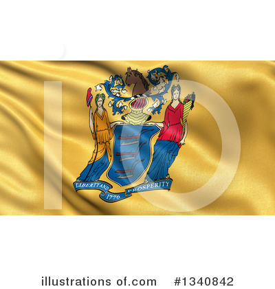Royalty-Free (RF) Flag Clipart Illustration by stockillustrations - Stock Sample #1340842
