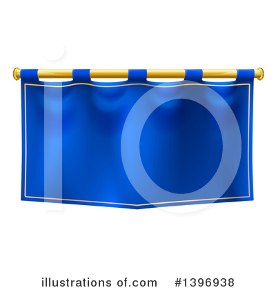 Royalty-Free (RF) Flag Clipart Illustration by AtStockIllustration - Stock Sample #1396938