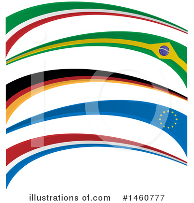 Royalty-Free (RF) Flag Clipart Illustration by Domenico Condello - Stock Sample #1460777