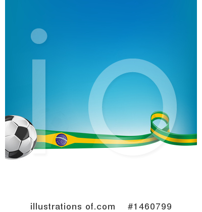 Soccer Clipart #1460799 by Domenico Condello