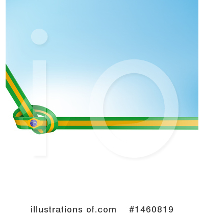 Brazilian Flag Clipart #1460819 by Domenico Condello