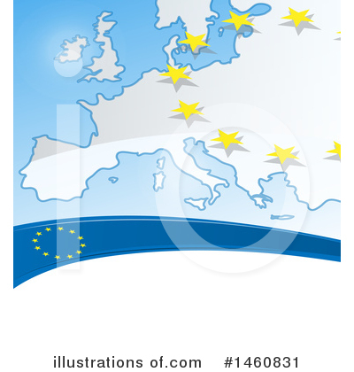 Europe Clipart #1460831 by Domenico Condello