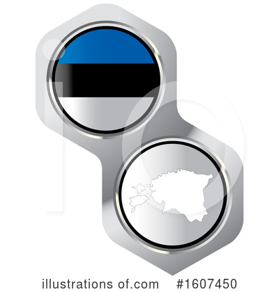 Estonian Flag Clipart #1607450 by Lal Perera