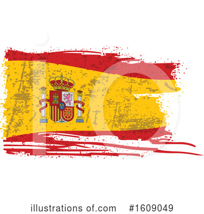 Spanish Flag Clipart #1609049 by dero
