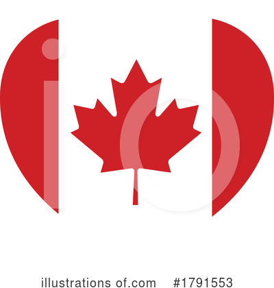 Canadian Flag Clipart #1791553 by AtStockIllustration