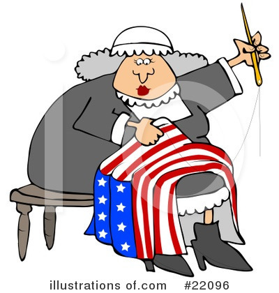 Royalty-Free (RF) Flag Clipart Illustration by djart - Stock Sample #22096