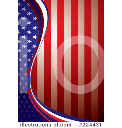 Royalty-Free (RF) Flag Clipart Illustration by michaeltravers - Stock Sample #224431