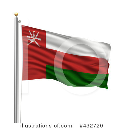 Royalty-Free (RF) Flag Clipart Illustration by stockillustrations - Stock Sample #432720