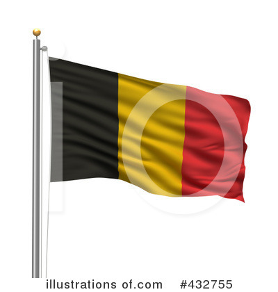 Belgium Flag Clipart #432755 by stockillustrations