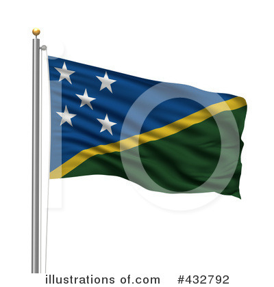 Royalty-Free (RF) Flag Clipart Illustration by stockillustrations - Stock Sample #432792