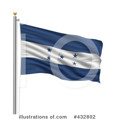 Royalty-Free (RF) Flag Clipart Illustration by stockillustrations - Stock Sample #432802