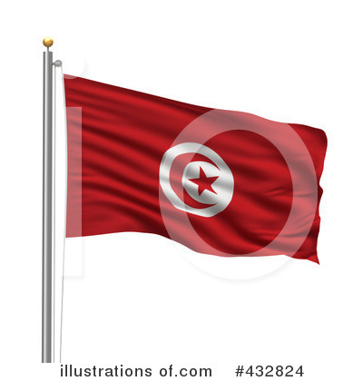 Royalty-Free (RF) Flag Clipart Illustration by stockillustrations - Stock Sample #432824