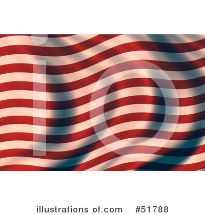 American Flag Clipart #51788 by stockillustrations