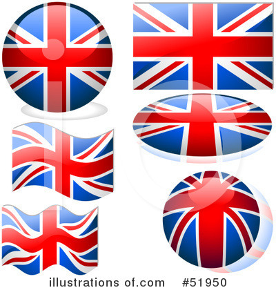 Royalty-Free (RF) Flag Clipart Illustration by dero - Stock Sample #51950