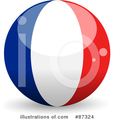 Royalty-Free (RF) Flag Clipart Illustration by elaineitalia - Stock Sample #87324