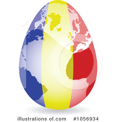 Flag Egg Globe Clipart #1056934 by Andrei Marincas