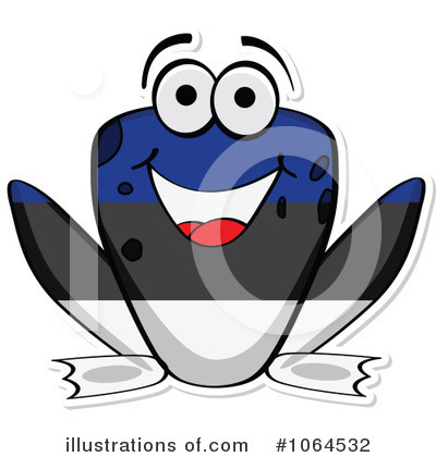 Frogs Clipart #1064532 by Andrei Marincas