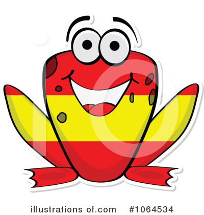 Frogs Clipart #1064534 by Andrei Marincas