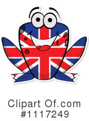 Flag Frog Clipart #1117249 by Andrei Marincas