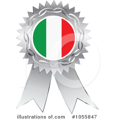 Italian Flag Clipart #1055847 by Andrei Marincas