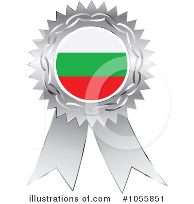 Royalty-Free (RF) Flag Ribbon Clipart Illustration by Andrei Marincas - Stock Sample #1055851