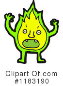 Flame Clipart #1183190 by lineartestpilot