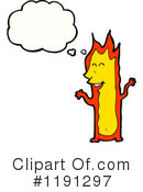Flame Clipart #1191297 by lineartestpilot