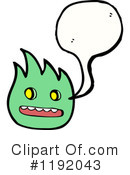 Flame Clipart #1192043 by lineartestpilot