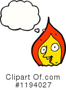 Flame Clipart #1194027 by lineartestpilot
