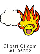 Flame Clipart #1195392 by lineartestpilot