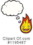 Flame Clipart #1195487 by lineartestpilot