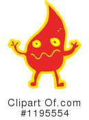 Flame Clipart #1195554 by lineartestpilot