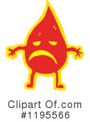 Flame Clipart #1195566 by lineartestpilot