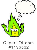 Flame Clipart #1196632 by lineartestpilot