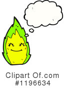 Flame Clipart #1196634 by lineartestpilot