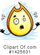 Flame Clipart #1425631 by Cory Thoman